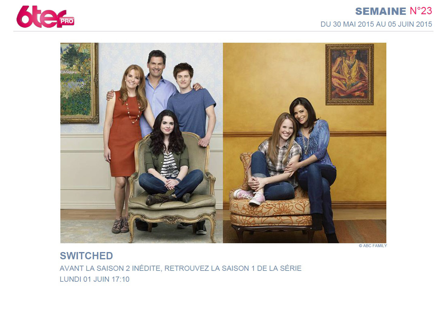Switched (saison 1) avant la saison 2 inédite sur 6ter