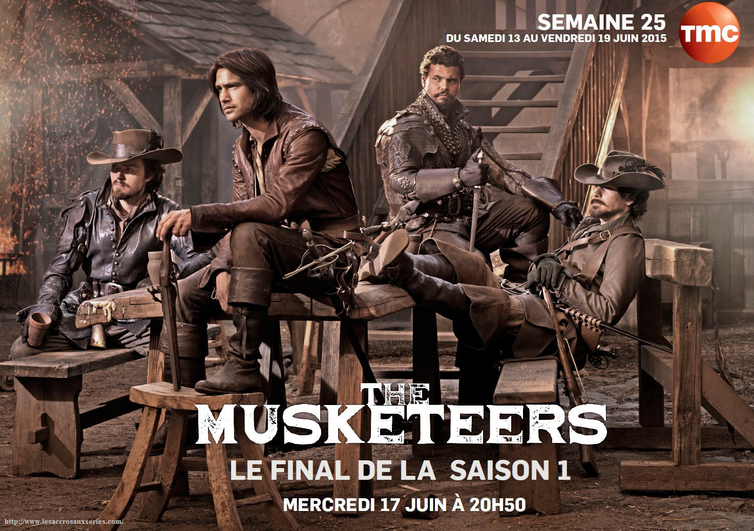 The Musketeers (final de la saison 1) sur TMC
