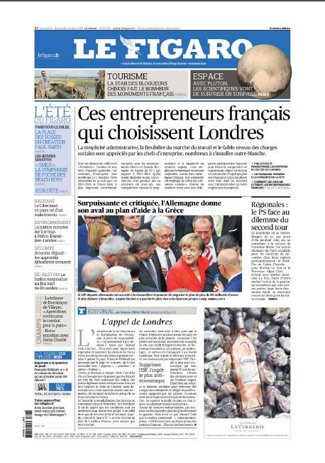 Le Figaro - Samedi 18 & Dimanche 19 Juillet 2015
