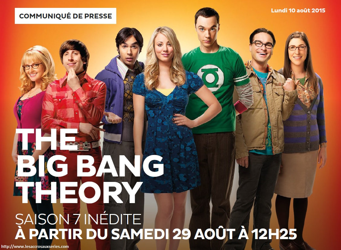 The Big Bang Theory (saison 7) débarque sur NRJ 12