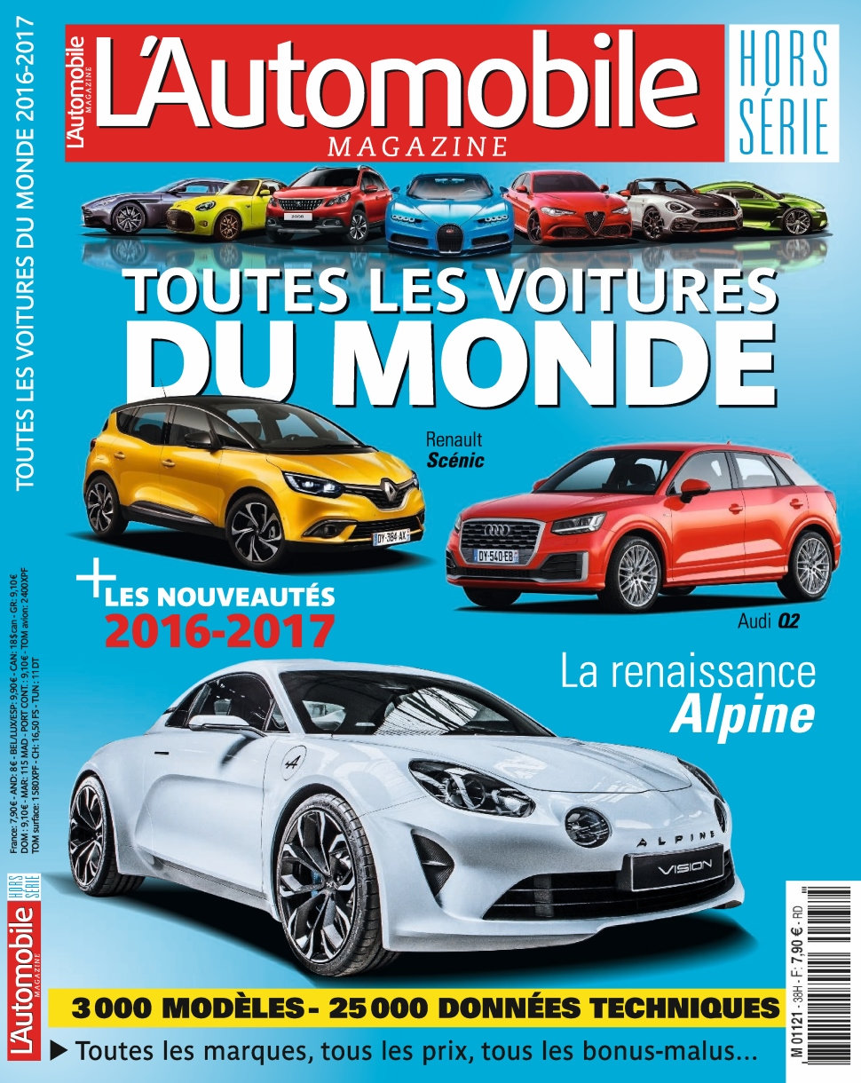 Toutes voitures monde 2016/2017