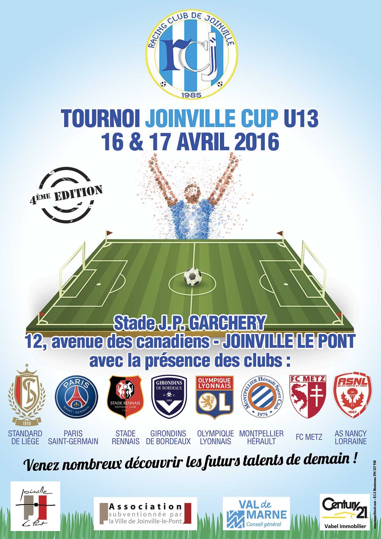 Les U13 défendront leur titre à la Joinville Cup