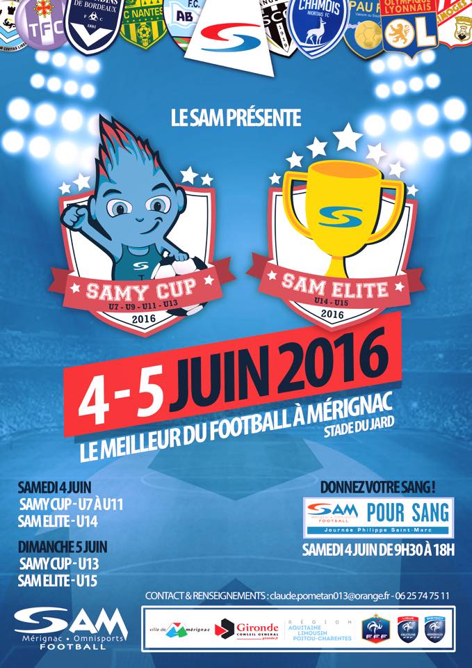 Actualités : Les Girondins à la SAMY Cup et au SAM Elite de Mérignac - Formation Girondins 