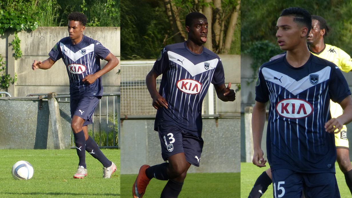 Cfa Girondins : Première pour Kouyaté, Bomou et Benrahou - Formation Girondins 