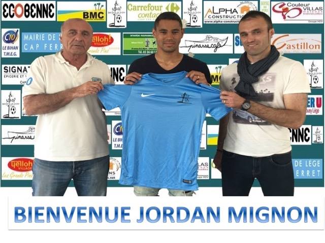 Cfa Girondins : Jordan Mignon de retour à Lège Cap-Ferret - Formation Girondins 
