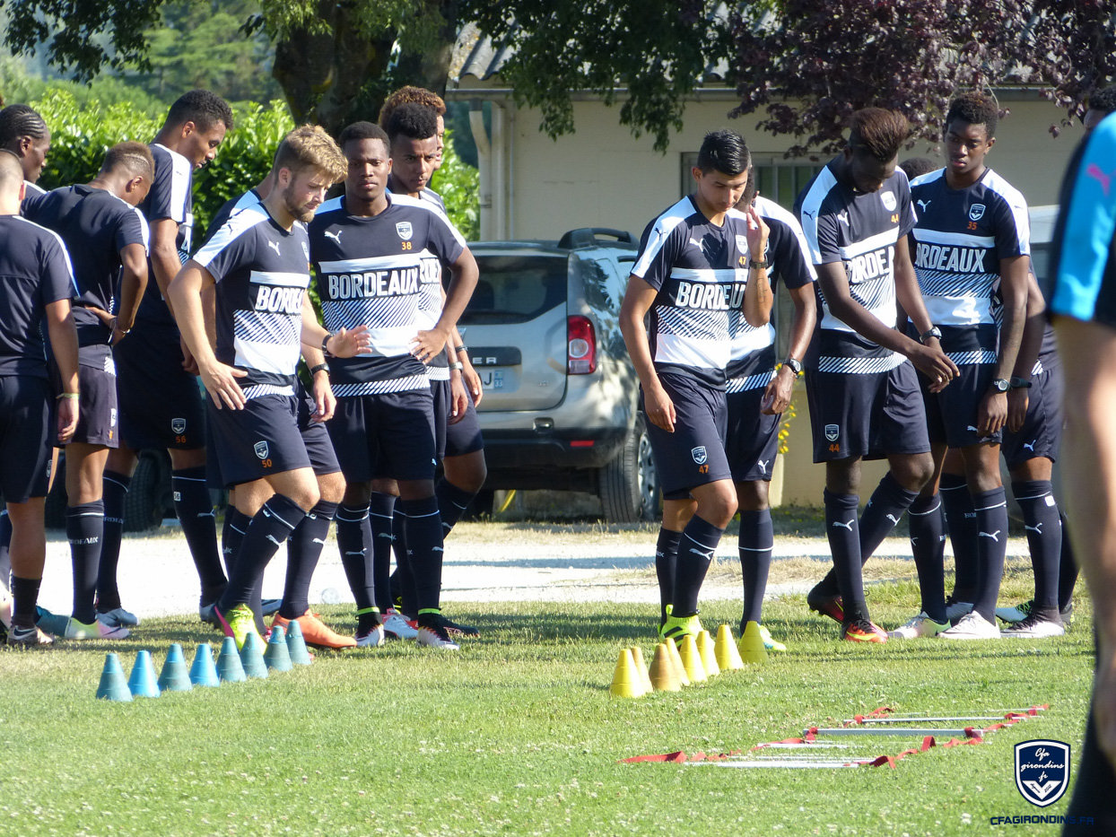Cfa Girondins : Les photos de l'entraînement matinal du 19 juillet 2016 - Formation Girondins 