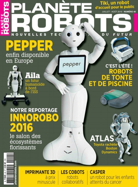 Planète Robots n°40 - Juillet-Août 2016 