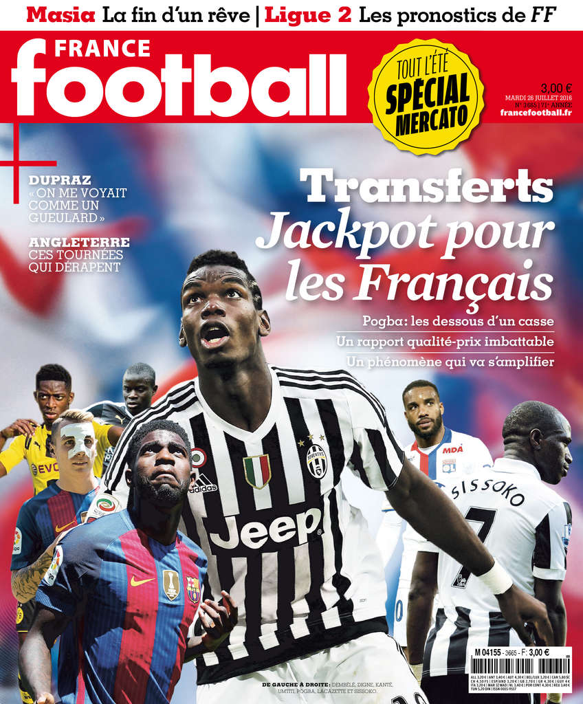 France Football N°3665 - 26 Juillet 2016 