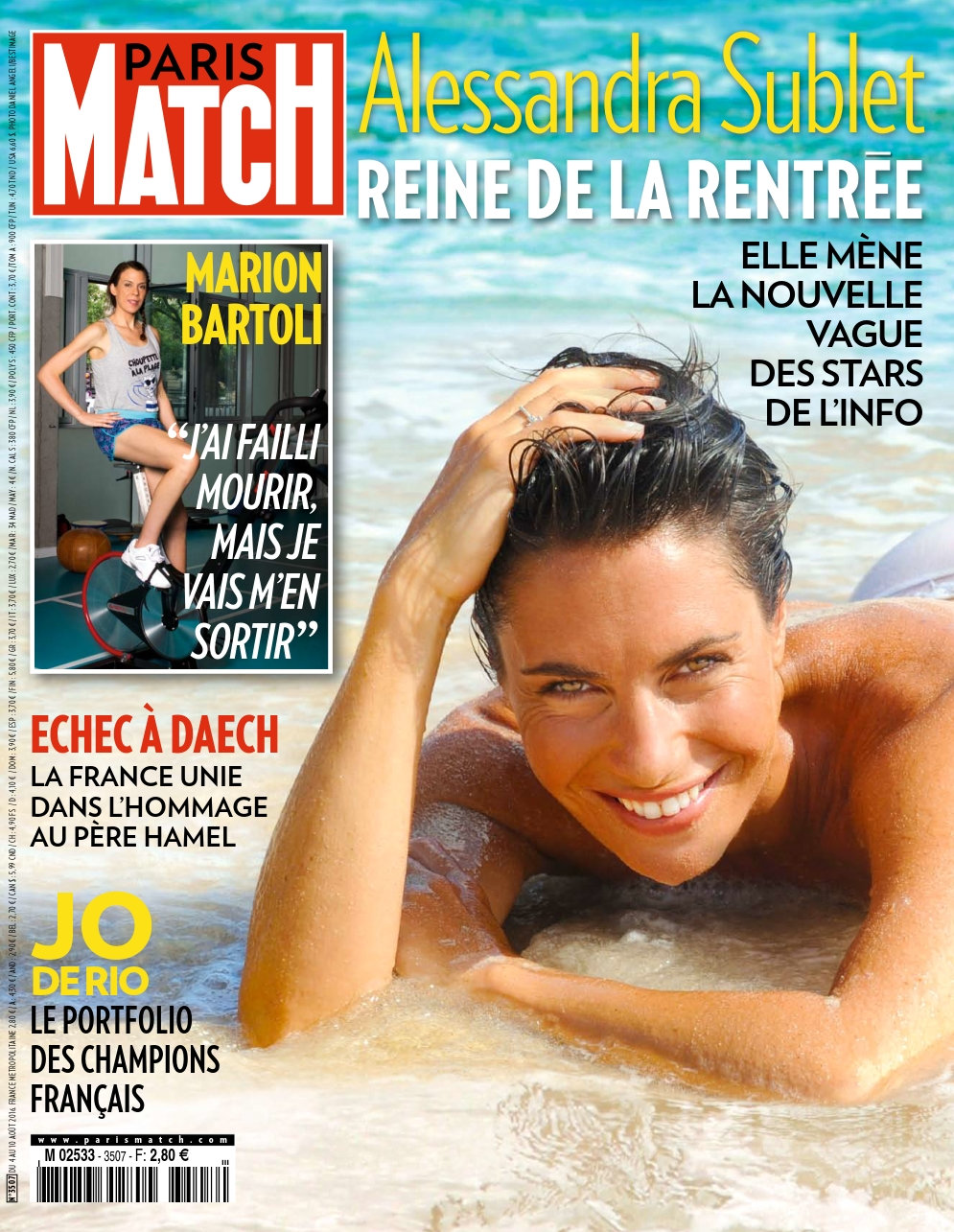 Paris Match N°3507 - 4 au 10 Août 2016 