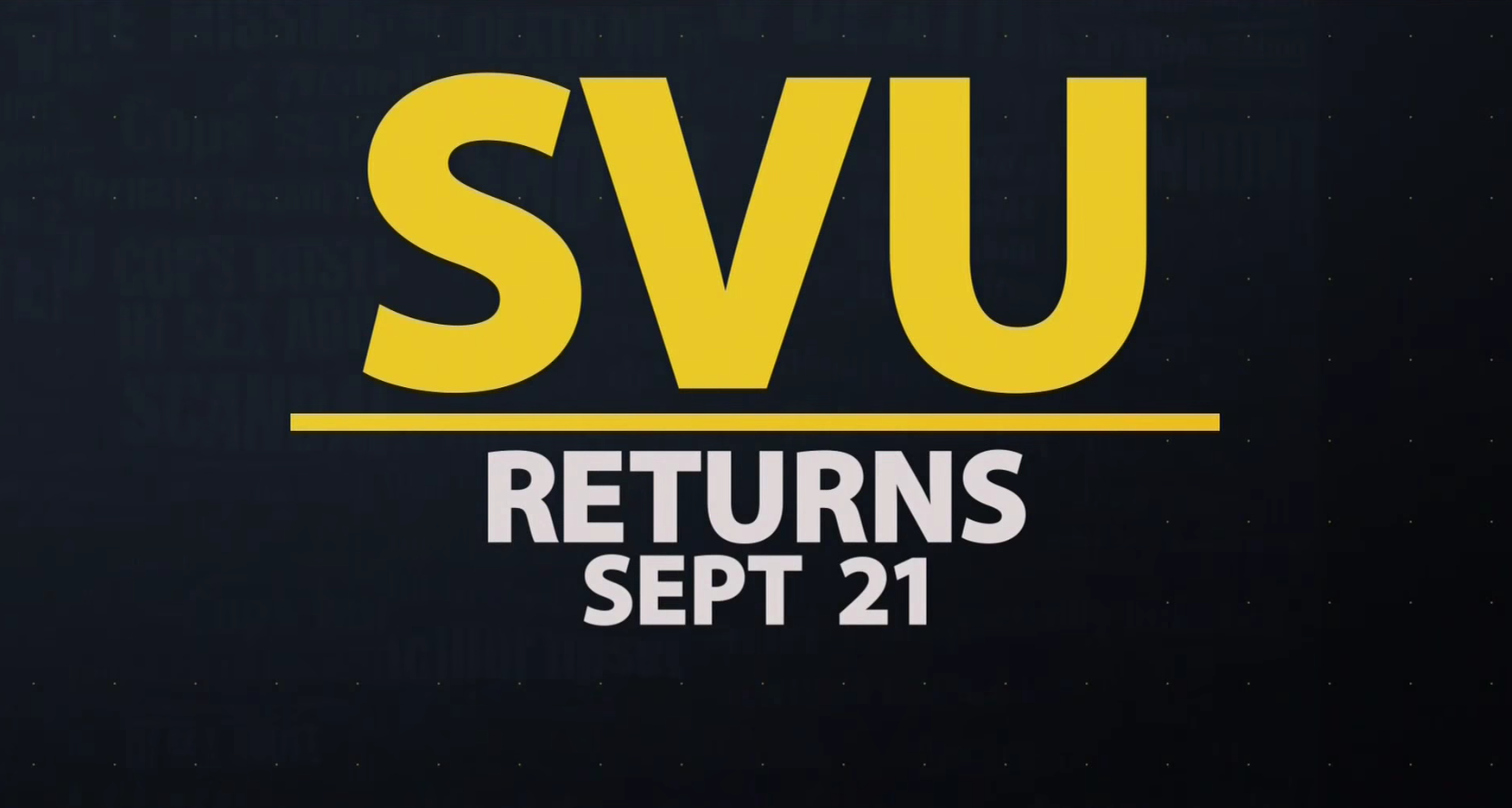 New York Unité Spéciale (saison 18) : Affiche et teaser