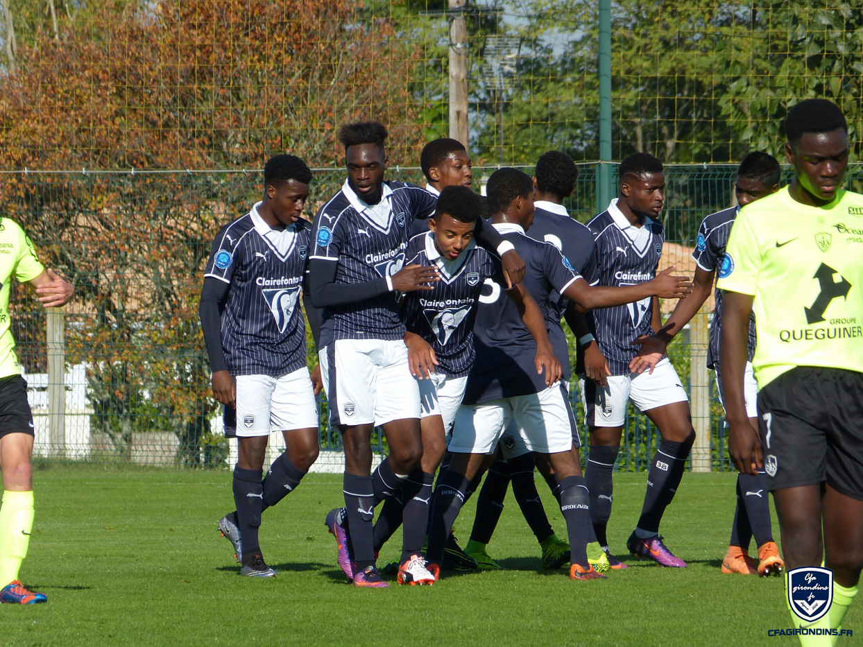 Cfa Girondins : Belle victoire contre Brest (5-1) - Formation Girondins 