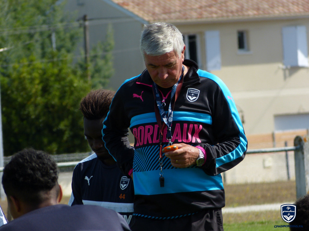 Cfa Girondins : Jean-Jacques Gresser parle du travail physique au centre de formation - Formation Girondins 