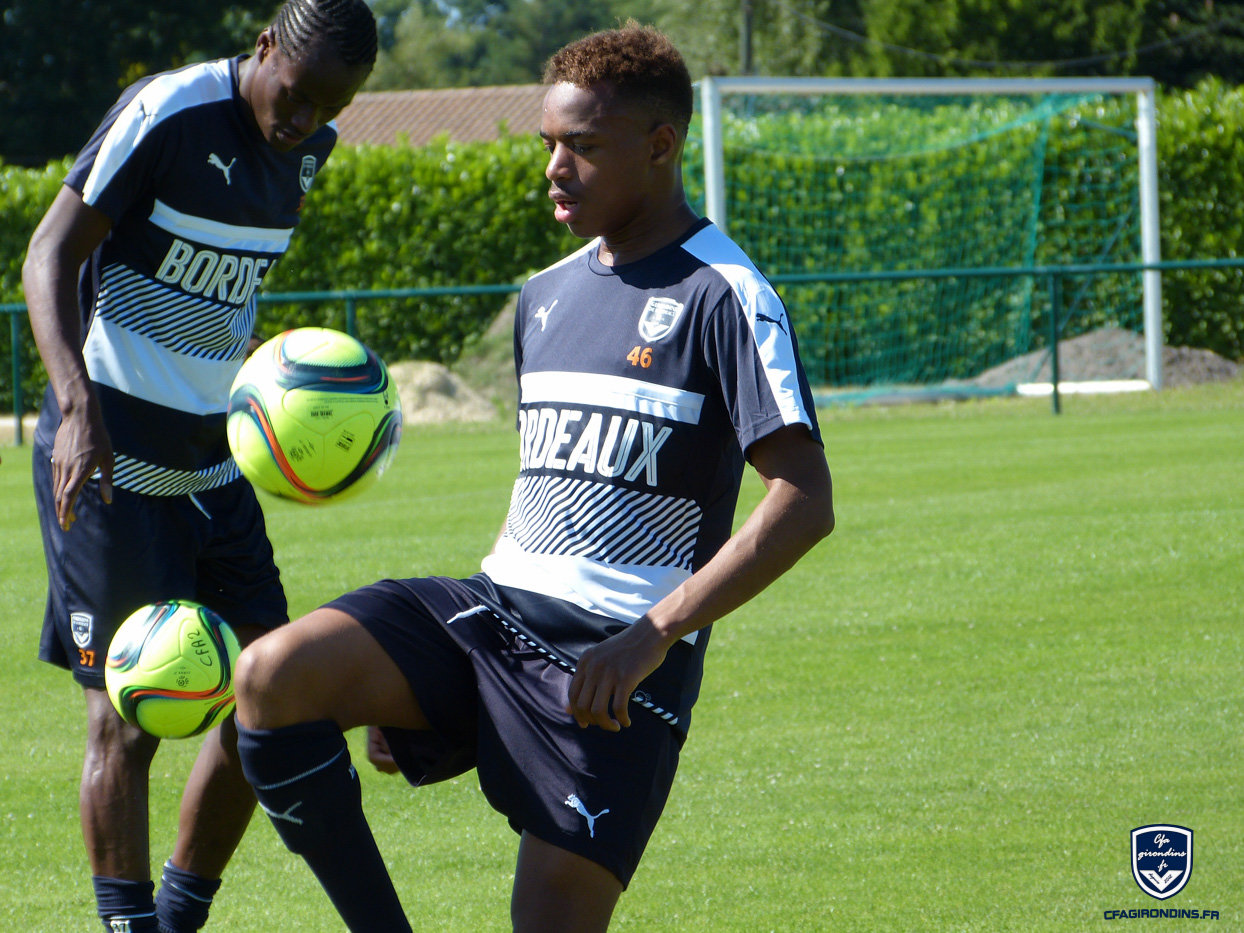 Actualités : Retour à l'entraînement pour Ibrahim Diarra - Formation Girondins 