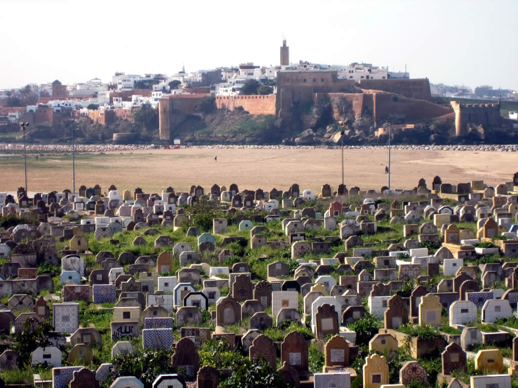RABAT. MUR DES ANDALOUS.ENCEINTES ET FORTIFICATIONS.3/4.