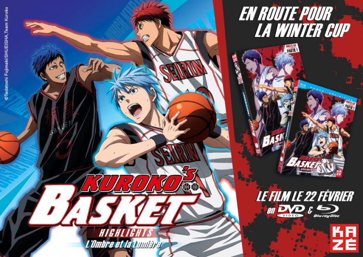 Kuroko’s Basket : Winter Cup Highlights Film 1 – L’ombre et la Lumière
