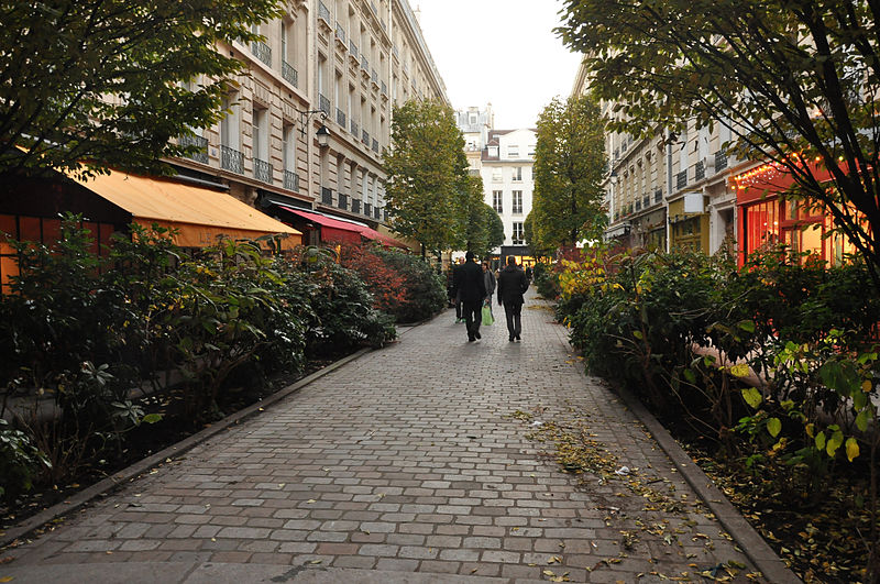 RUE DE TRESOR. PARIS 4ème. LE MARAIS.