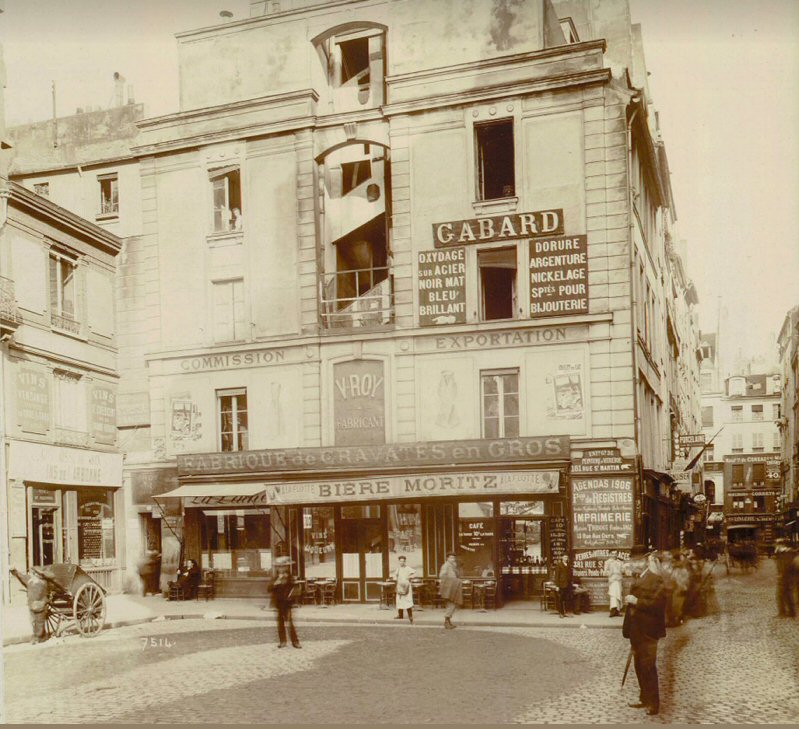 PARIS LE MARAIS.RUE AUX OURS. PHOTOS