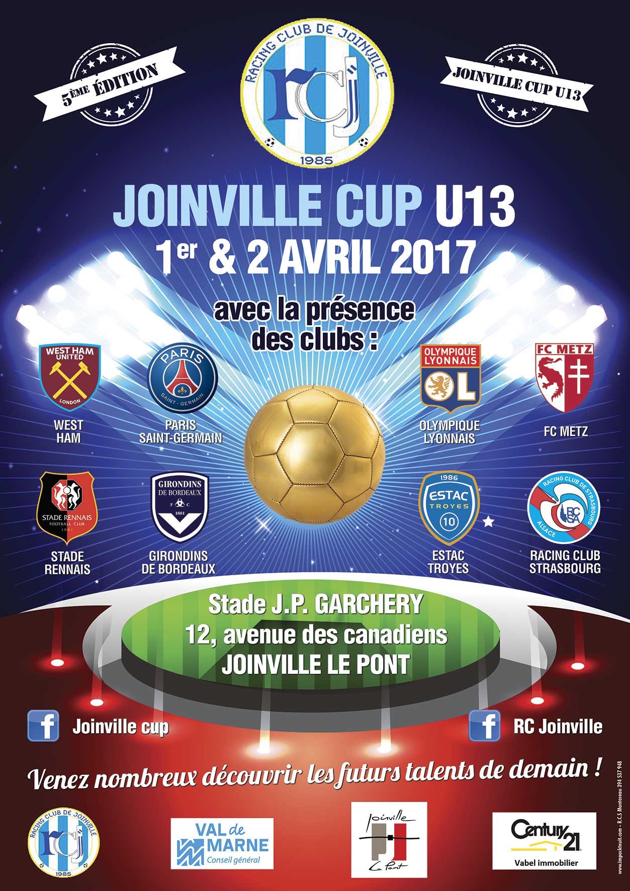 Cfa Girondins : La Joinville Cup U13, c'est ce week-end - Formation Girondins 