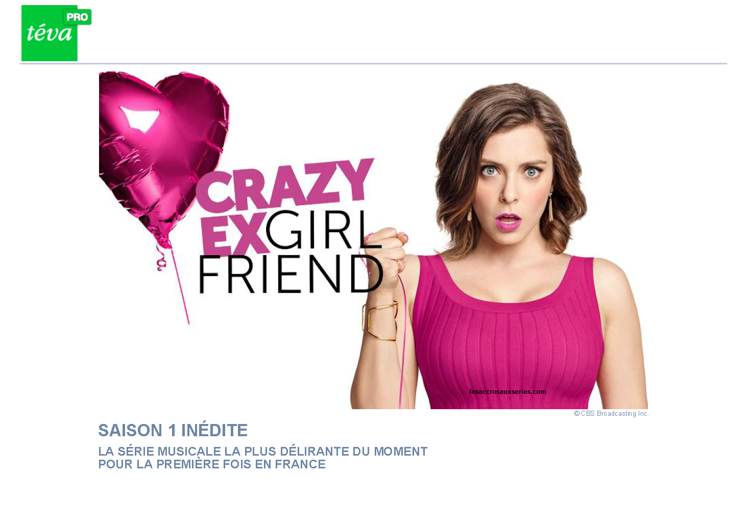 Crazy Ex-Girlfriend (saison 1) diffusée sur Téva