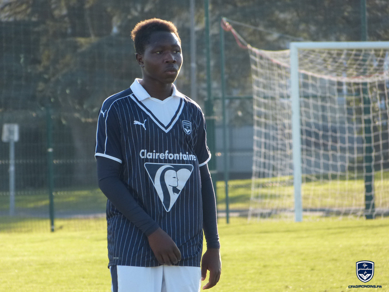 Actualités : Hamidou Yameogo en stage U15 à Clairefontaine - Formation Girondins 