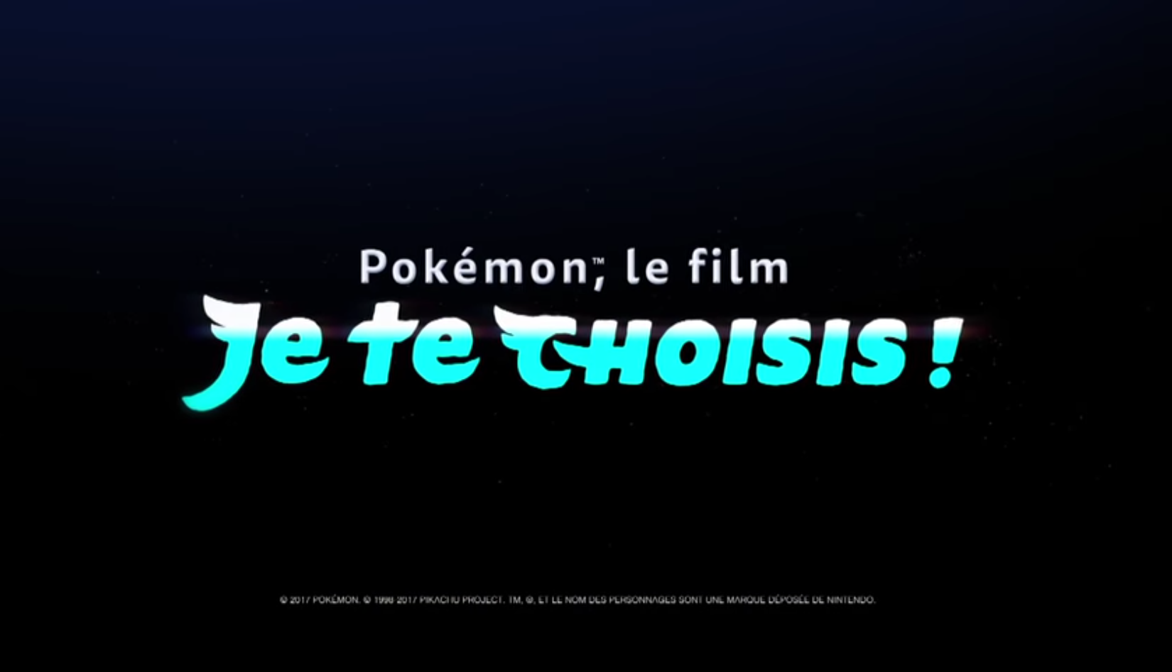 Pokémon le film : Je te choisis