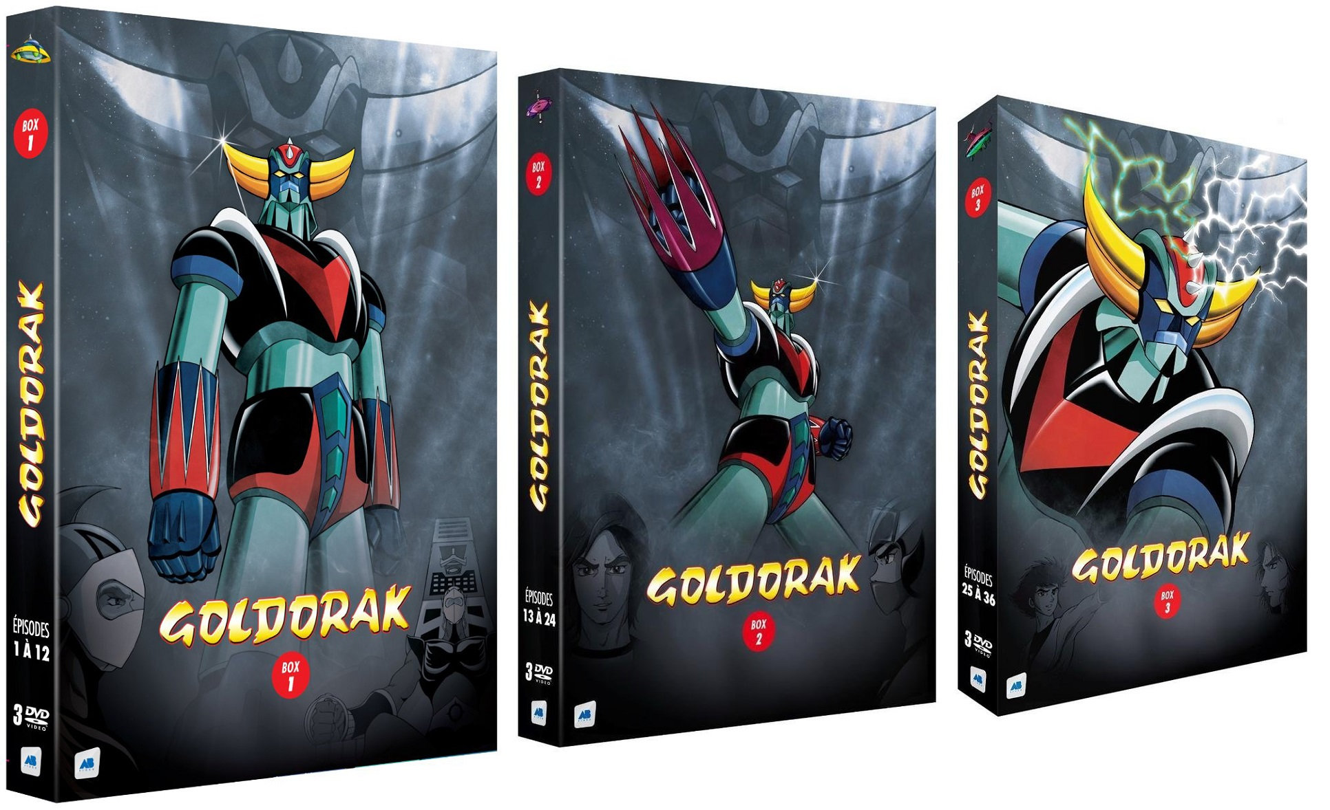 Goldorak - Coffret 1 - Épisodes 1 à 27 - Blu-ray Animation japonaise -  Blu-ray