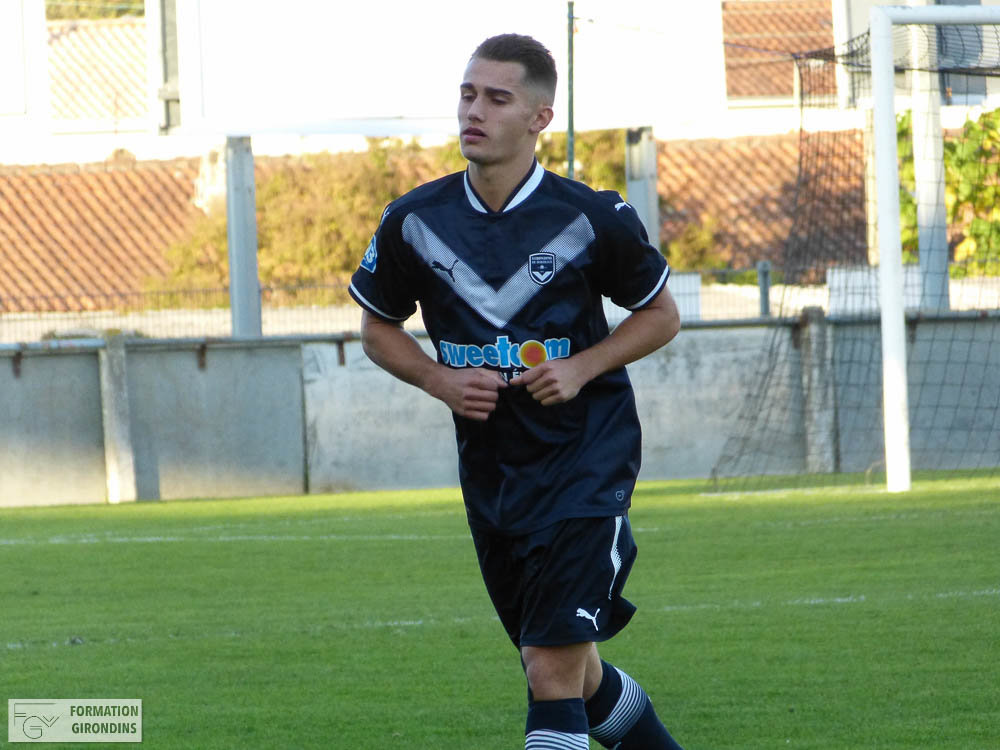 Cfa Girondins : Thomas Carrique titulaire contre Strasbourg ! - Formation Girondins 