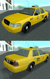 Taxi & Police LS Ford Crown Victoria 2003 666849773