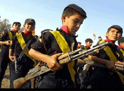 Les enfants soldats face à la guerre Pqcd