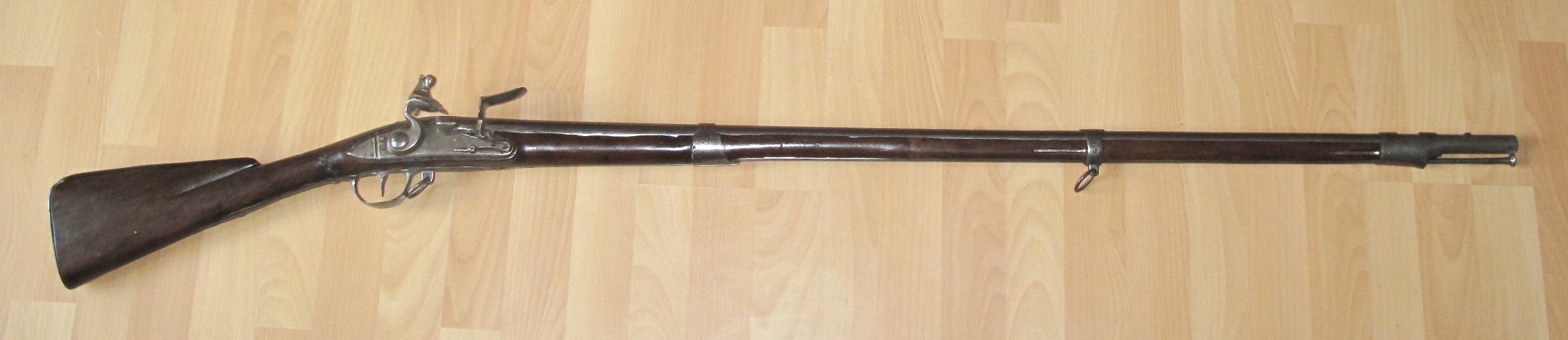 Un fusil 1728 transformé 1754 Ivke