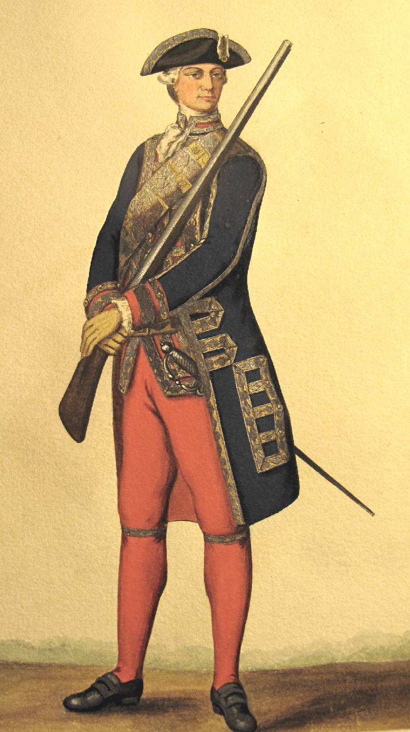 Mousqueton de garde du corps du Roi Louis XV. Sg9w