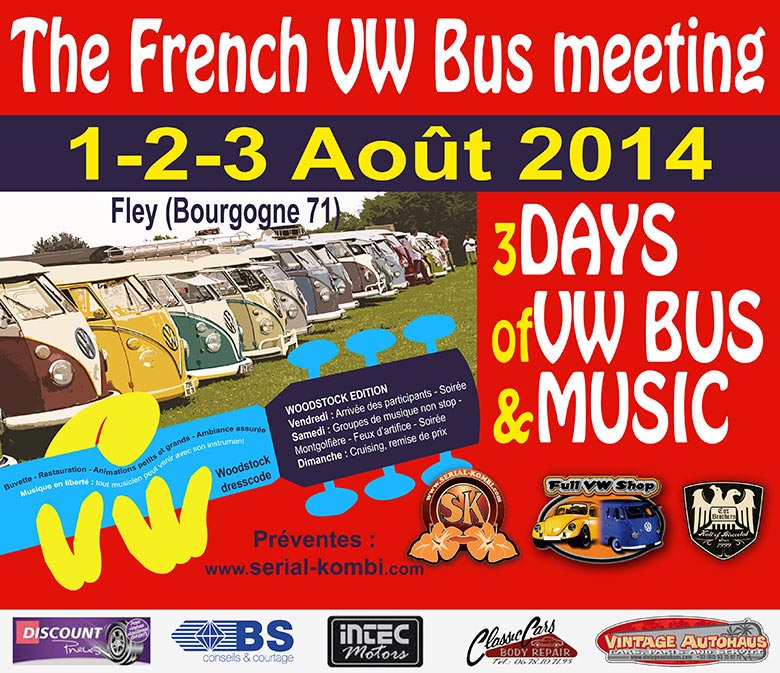 The french VW Bus metting Fley 2014 Ai6u