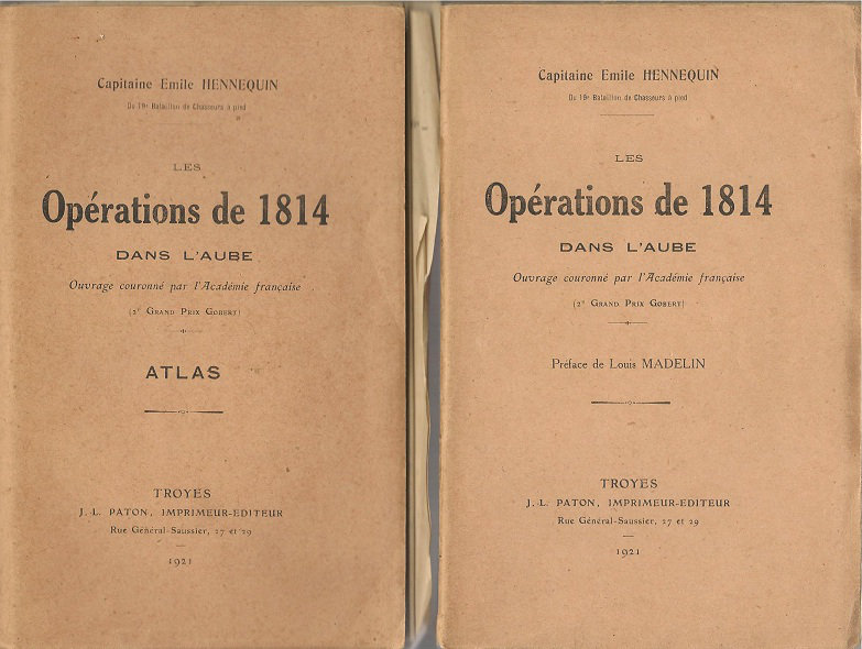 Les livres sur la Campagne de france de 1814 K7te