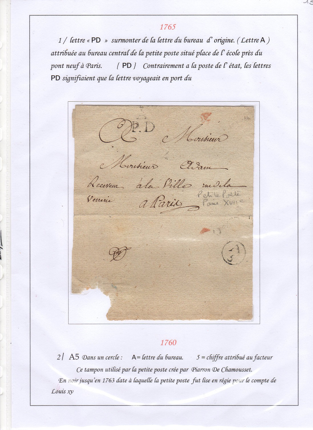 marques  postales et obliterations de France  R6uz