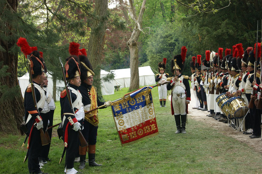 Drapeau du 1er Régiment de grenadiers à pied de la Garde Impériale