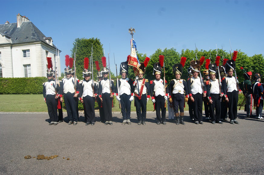 Drapeau du 1er Régiment de grenadiers à pied de la Garde Impériale Tjl1