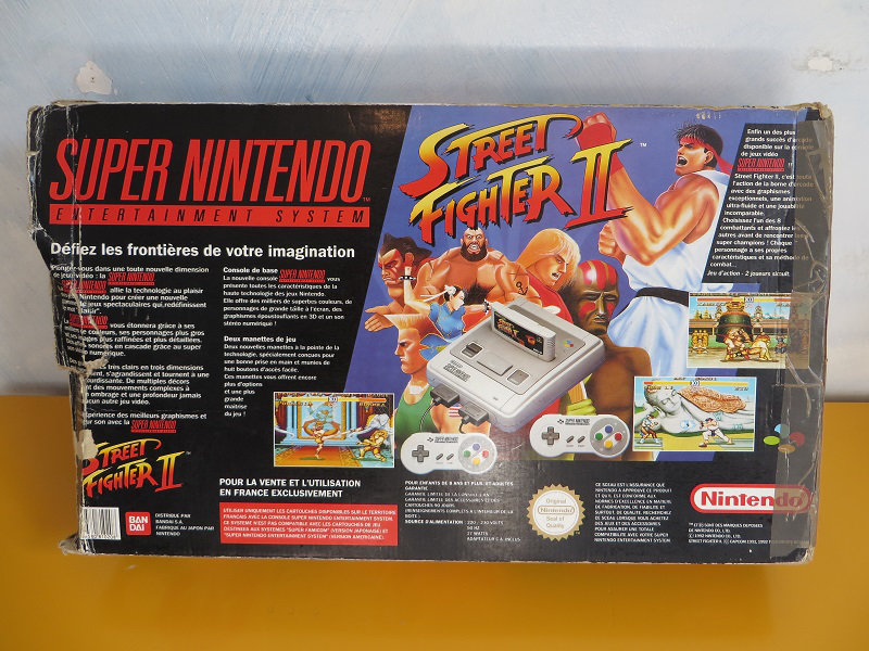 [ESTIM] Pack Super Nintendo Street Fighter II - mangé par un requin - Lhkg