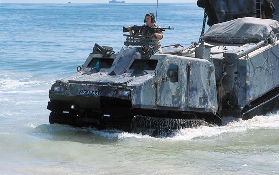 BvS 10 armoured vehicles Aomq