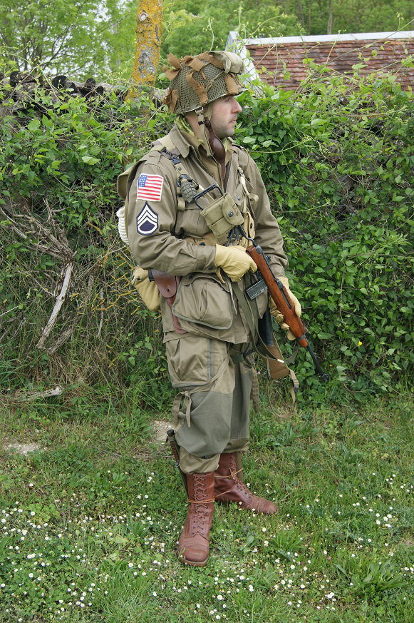 Reconstitution d'une tenue de parachutiste de la 82ème Airborne 1g7u