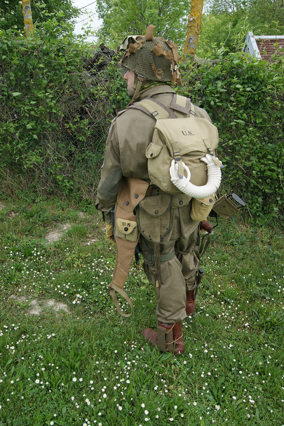 Reconstitution d'une tenue de parachutiste de la 82ème Airborne 26ki