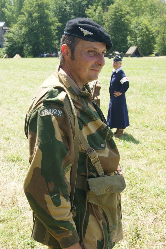 reconstitution d'un uniforme de SAS Ajso