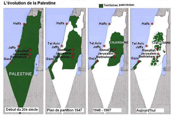 Le conflit  Israëlo-Palestinien  Ddtj