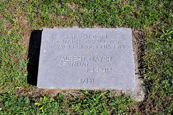 Albert Mayer, premier soldat allemand tué en 1914 52kc