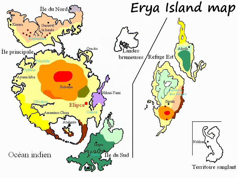 Gographie de l'le d'Erya Island 6l06