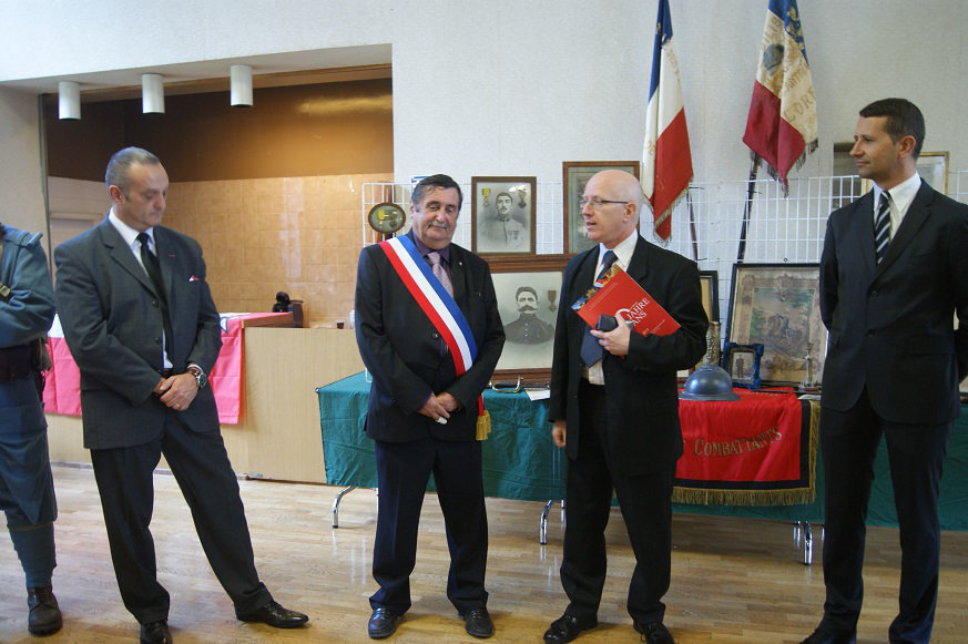 Inauguration de notre exposition de Buchères, le 11 octobre 2014. C5xd