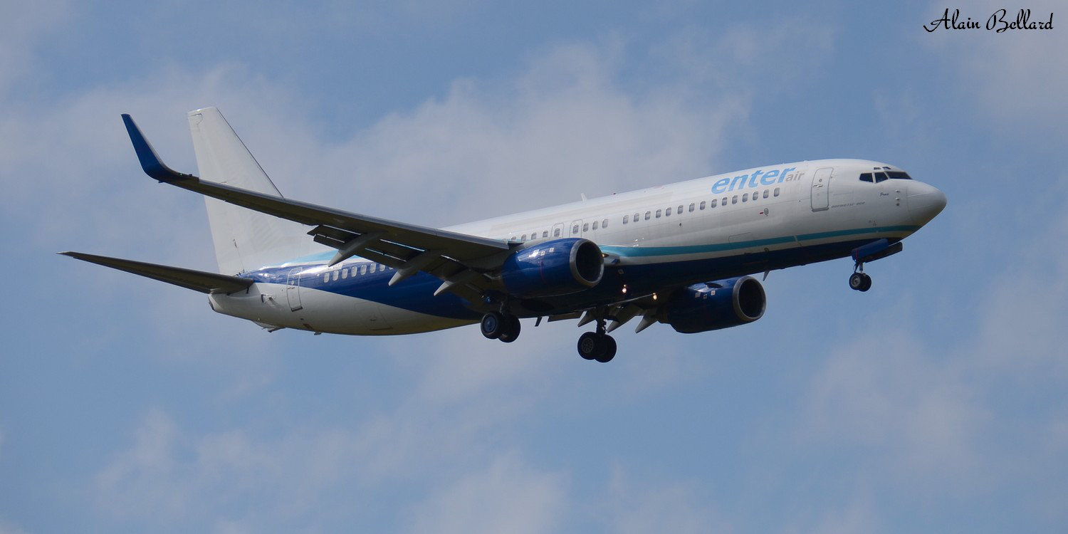 [12/10/2014] Boeing B737-800 (SP-ENU) Enter Air TACV Basic C/S M6i3