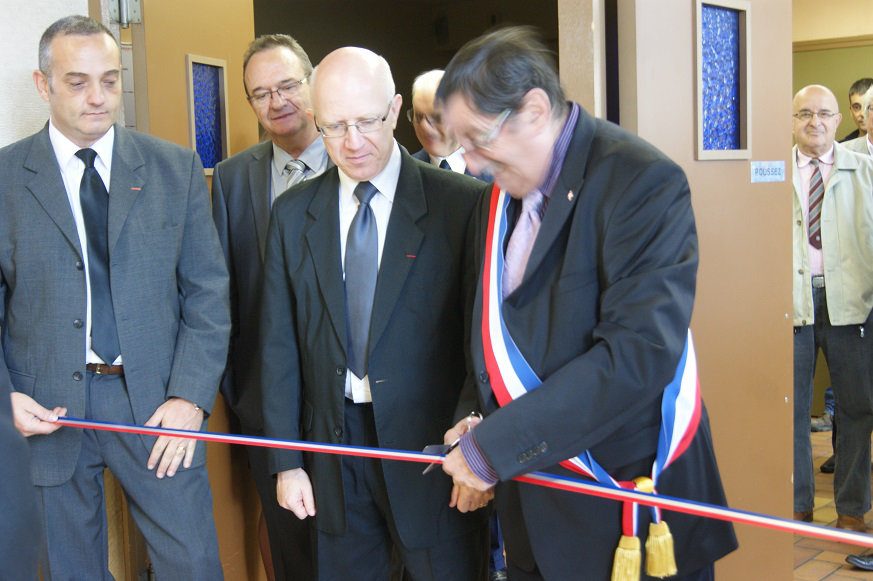 Inauguration de notre exposition de Buchères, le 11 octobre 2014. P7us