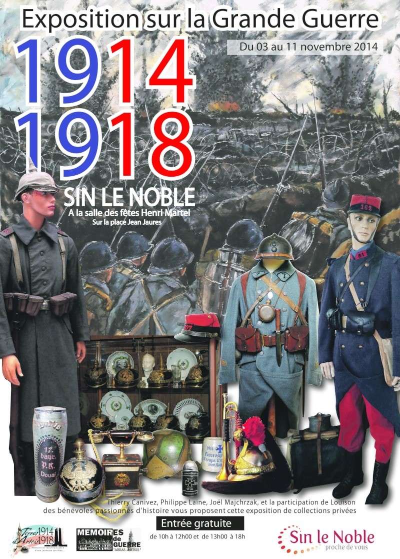 Expo Sin le Noble ( 59) centenaire 14/18 Nxqu