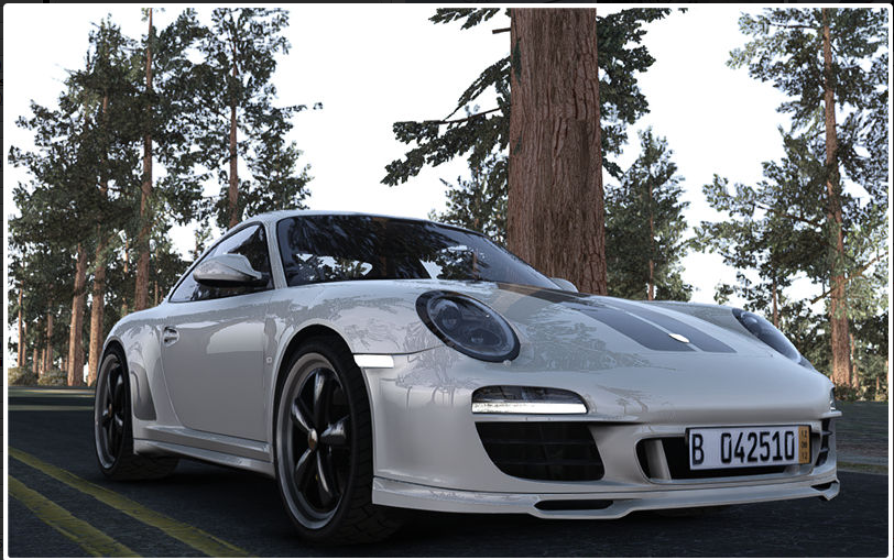 Porsche 911. 191w