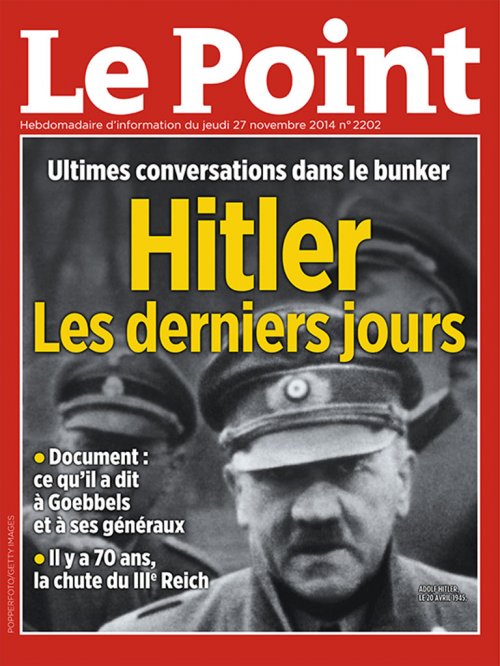 Le Point spécial "derniers jours de Hitler" 823p